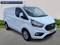 White Used 2023 Ford Transit Custom Limited Van | £22,000 (Super price)