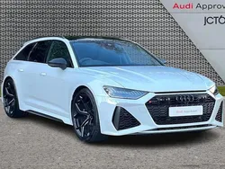 White Used 2024 Audi RS6 Design Estate | £118,000 (Expensive)