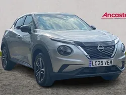 Blade silver New 2025 Nissan Juke N-Connecta SUV | £22,475 (Good price)