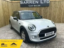 Silver Used 2018 Mini Cooper Hatch Hatchback | £10,795 (Good price)