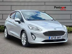 Silver Used 2018 Ford Fiesta Titanium Hatchback | £11,850 (Fair price)