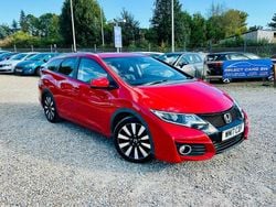 Red Used 2017 Honda Civic SR Estate | £5,995 (A bit pricey)