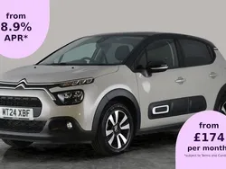 Grey Used 2024 Citroën C3 PureTech Hatchback | £13,206 (Fair price)