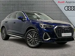 Blue Used 2022 Audi Q3 S-Line SUV | £30,093 (Fair price)