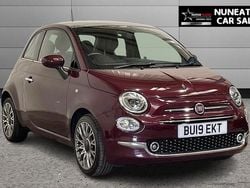 Red Used 2019 Fiat 500 Club Hatchback | £7,775 (Fair price)