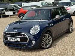 Blue Used 2016 Mini Cooper S Hatch Hatchback | £10,450 (Fair price)