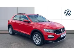 Red Used 2020 VW T-Roc SE SUV | £16,742 (Fair price)