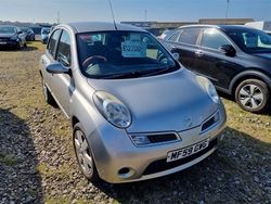 Silver Used 2009 Nissan Micra Acenta Hatchback | £2,700 (Expensive)