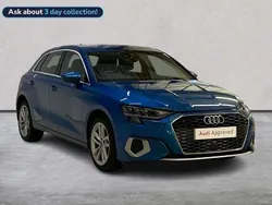 Blue Used 2021 Audi A3 e-tron Sport Hatchback | £19,294 (Fair price)