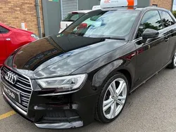 Black Used 2016 Audi A3 S-Line Hatchback | £9,590 (Fair price)