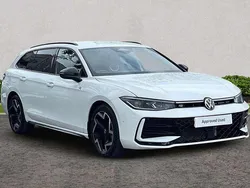 White Used 2025 VW Passat R-line Estate | £37,495