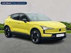 Yellow Used 2024 Volvo EX30 Plus SUV | £28,740 (Fair price)