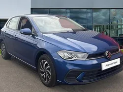 Blue Used 2023 VW Polo Life Hatchback | £17,640 (Fair price)