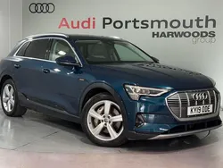 Blue Used 2019 Audi e-tron Advanced SUV | £19,990 (Super price)