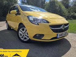 Yellow Used 2015 Vauxhall Corsa Design Edition Hatchback | £2,000 (Good price)
