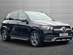 Black Used 2019 Mercedes GLE300 AMG line SUV | £39,990 (Expensive)