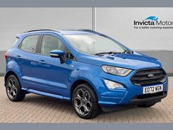 Blue Used 2022 Ford Ecosport ST-Line SUV | £13,400 (Fair price)