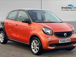 Black Used 2018 Smart ForFour Passion Hatchback | £4,000 (Good price)