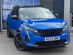 Blue Used 2022 Peugeot 3008 Premium Estate | £21,295 (Fair price)