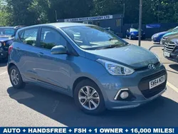Blue Used 2015 Hyundai i10 Premium Hatchback | £9,495 (Fair price)