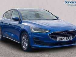 Blue Used 2023 Ford Focus Titanium Hatchback | £14,261 (Fair price)