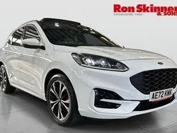 White Used 2022 Ford Kuga ST-Line X SUV | £21,499 (A bit pricey)