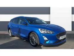 Blue Used 2019 Ford Focus Titanium X Estate | £14,346 (Fair price)