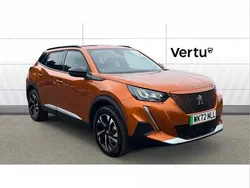 Orange Used 2022 Peugeot e-2008 Allure+ SUV | £13,609 (Fair price)