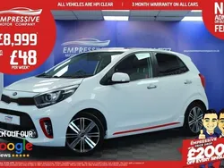 White Used 2018 Kia Picanto GT-Line S Hatchback | £8,999 (Good price)
