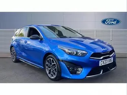 Blue Used 2023 Kia Ceed GT-Line Hatchback | £15,115 (Fair price)