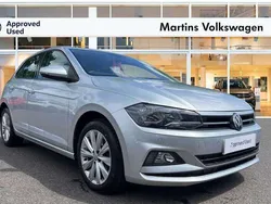 Silver Used 2019 VW Polo SEL Hatchback | £15,480 (Fair price)