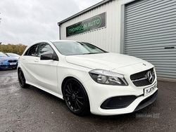 White Used 2017 Mercedes A200 AMG line Hatchback | £10,950 (Fair price)