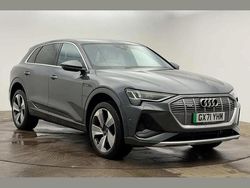 Grey Used 2021 Audi e-tron S-Line SUV | £25,999 (A bit pricey)