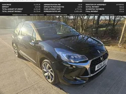 Black Used 2016 DS Automobiles DS3 Prestige Hatchback | £3,195 (Fair price)