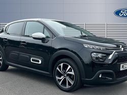 Black Used 2022 Citroën C3 PureTech Hatchback | £11,576 (Fair price)