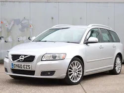 Silver Used 2010 Volvo V50 SE Lux Estate | £3,495 (Fair price)