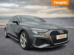 Grey Used 2021 Audi A3 S-Line Sedan | £21,245 (Fair price)
