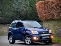 Blue Used 2003 Toyota RAV4 SUV | £5,299 (Expensive)
