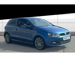 Blue Used 2016 VW Polo BlueGT Hatchback | £9,541 (Fair price)
