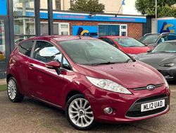 Red Used 2012 Ford Fiesta Titanium Hatchback | £4,480 (Fair price)