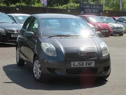 Grey Used 2008 Toyota Yaris Hatchback | £2,495 (Fair price)