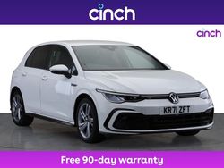 White Used 2022 VW Golf VIII R-line Hatchback | £19,149 (Fair price)