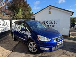 Blue Used 2014 Ford Galaxy Titanium MPV | £5,995 (A bit pricey)