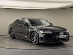 Vesuvius gray metallic Used 2020 Audi A8 Black Edition Sedan | £27,800 (Fair price)