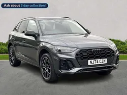 Grey Used 2024 Audi Q5 Black Edition SUV | £45,117 (Expensive)