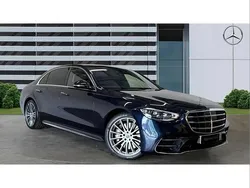 Blue Used 2023 Mercedes S580 Executive Sedan | £92,192 (Good price)