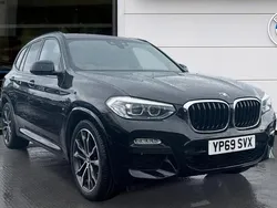 Black Used 2019 BMW X3 M Sport SUV | £28,800 (A bit pricey)