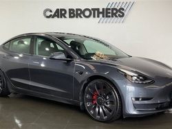 Grey Used 2022 Tesla Model 3 Performance Sedan | £23,495 (A bit pricey)