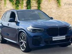 Blue Used 2022 BMW X5 M Sport SUV | £41,808 (Good price)