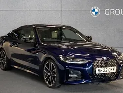 Blue Used 2022 BMW 420 M Sport Coupe | £27,995 (Fair price)